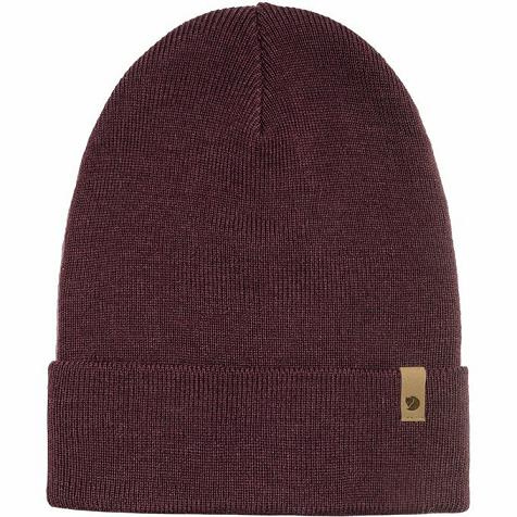 Fjallraven Men Classic Beanies Red PH39240 Philippines